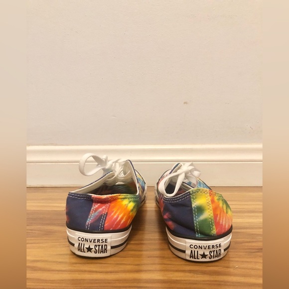 Converse All Stars Colorful Tie Dye low sneakers unisex size W 8 or M 6 - Picture 8 of 11